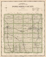 Poweshiek County, Iowa State Atlas 1904